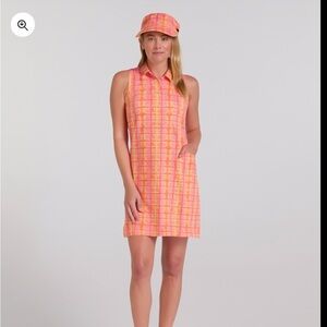 PUMA X Dani Dazey Women's Golf Dress and matching golf visor size M  NWT